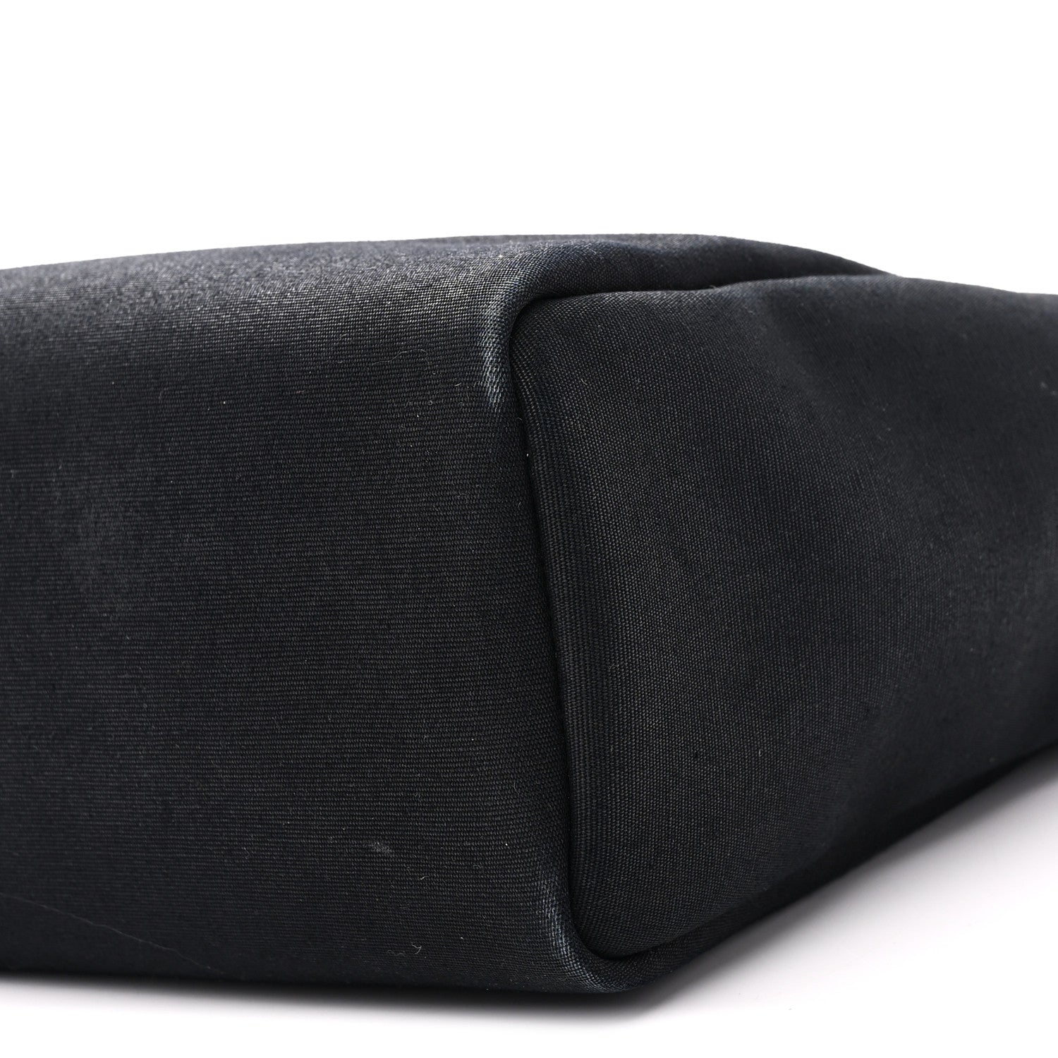 Hermes Toile Vache Calfskin Herbag 30 PM Black Natural 10 of 10