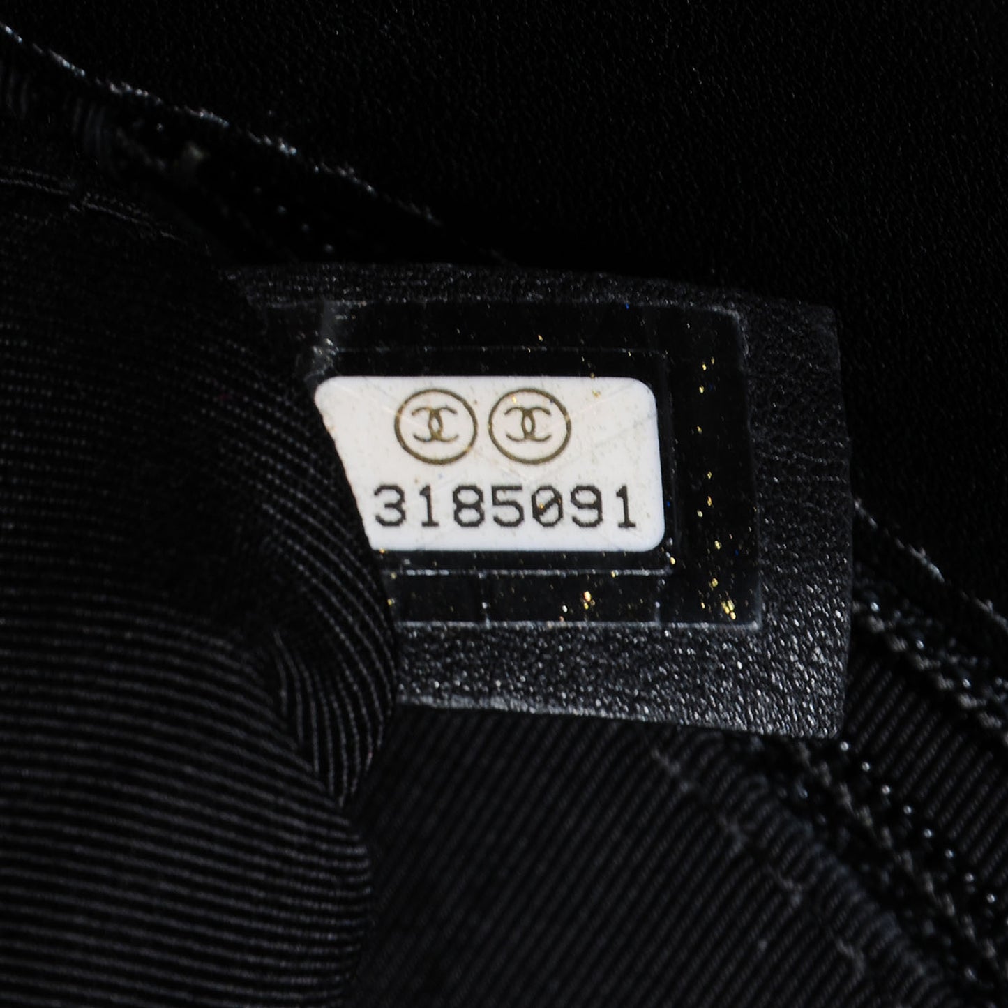 Lambskin Quilted Ca D'Oro Flap Black