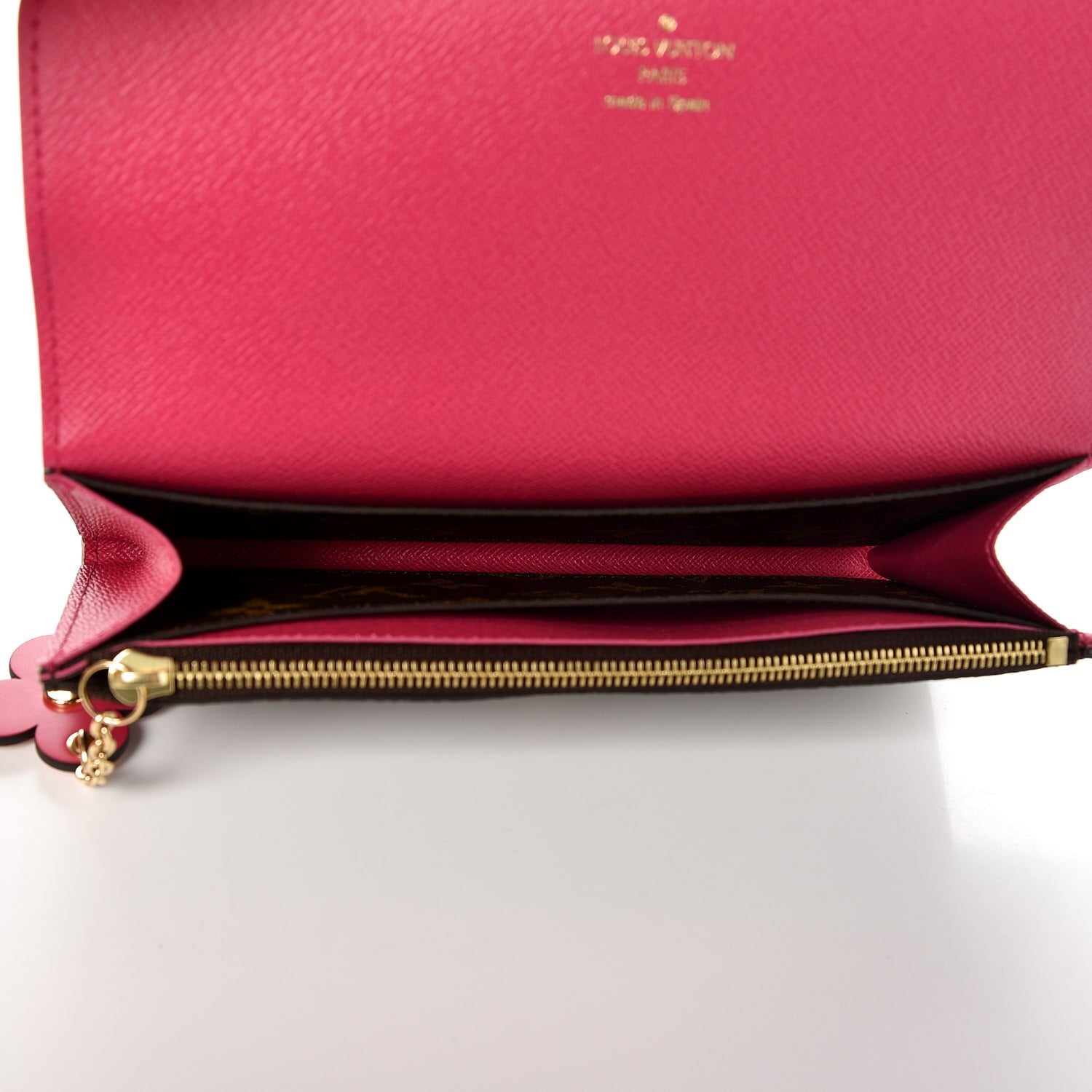 Louis Vuitton Monogram Bloom Flower Emilie Wallet 5 of 7