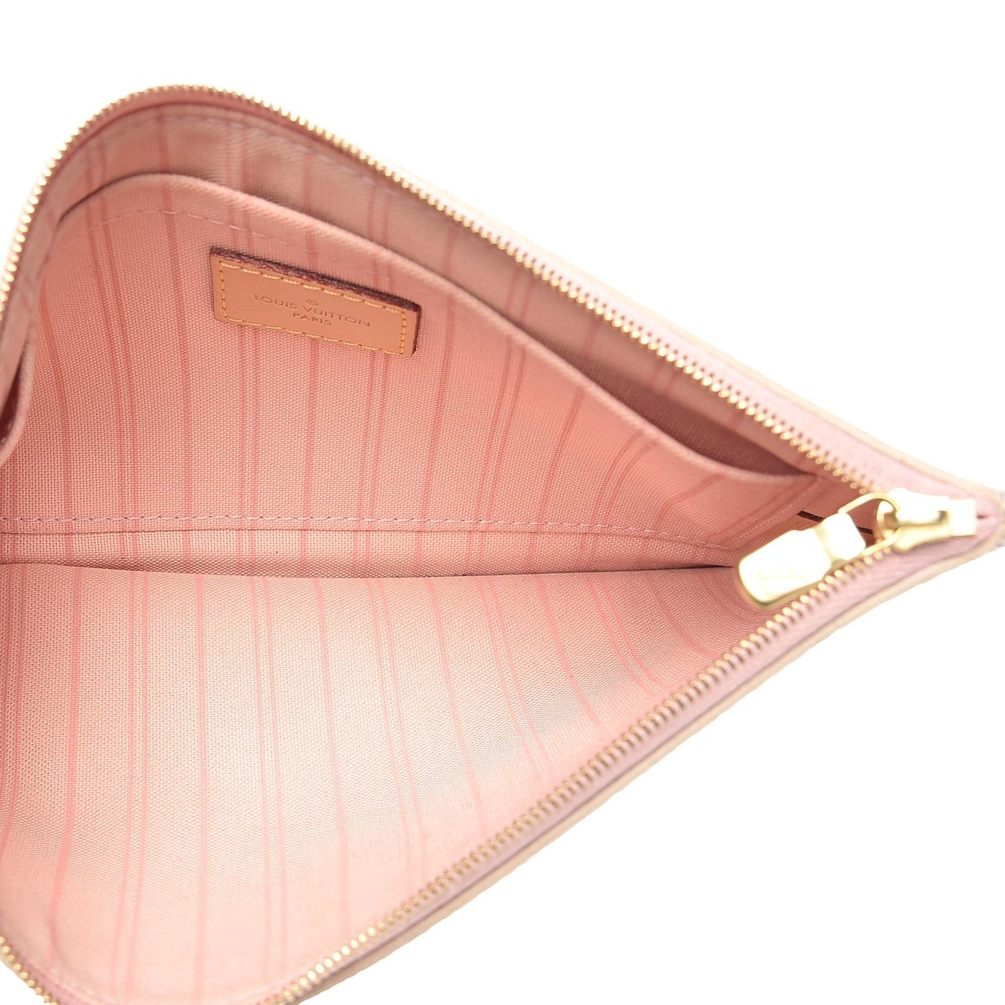 Damier Azur Neverfull MM GM Pochette Rose Ballerine