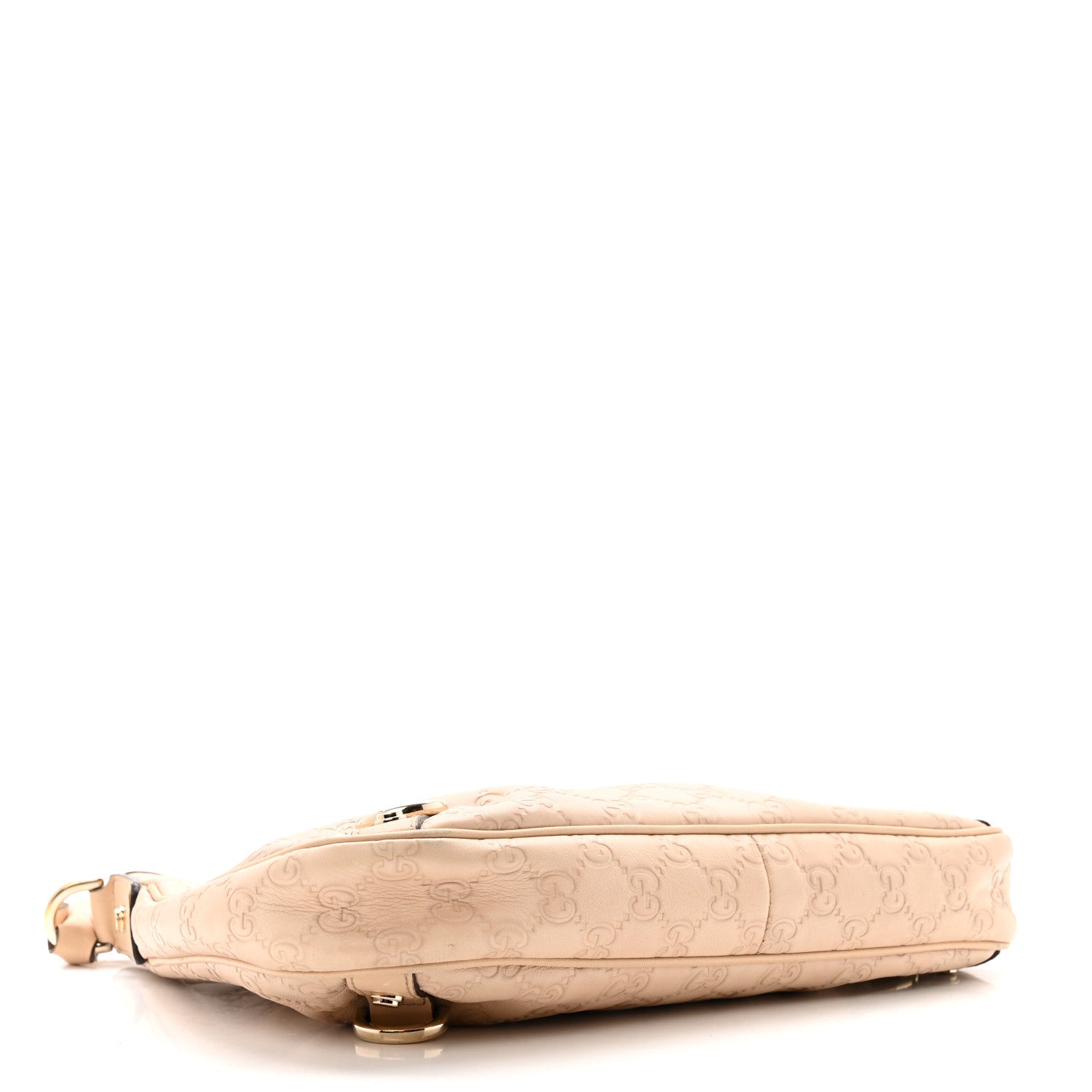 Gucci Guccissima Medium Abbey D Ring Hobo Beige 4 of 18