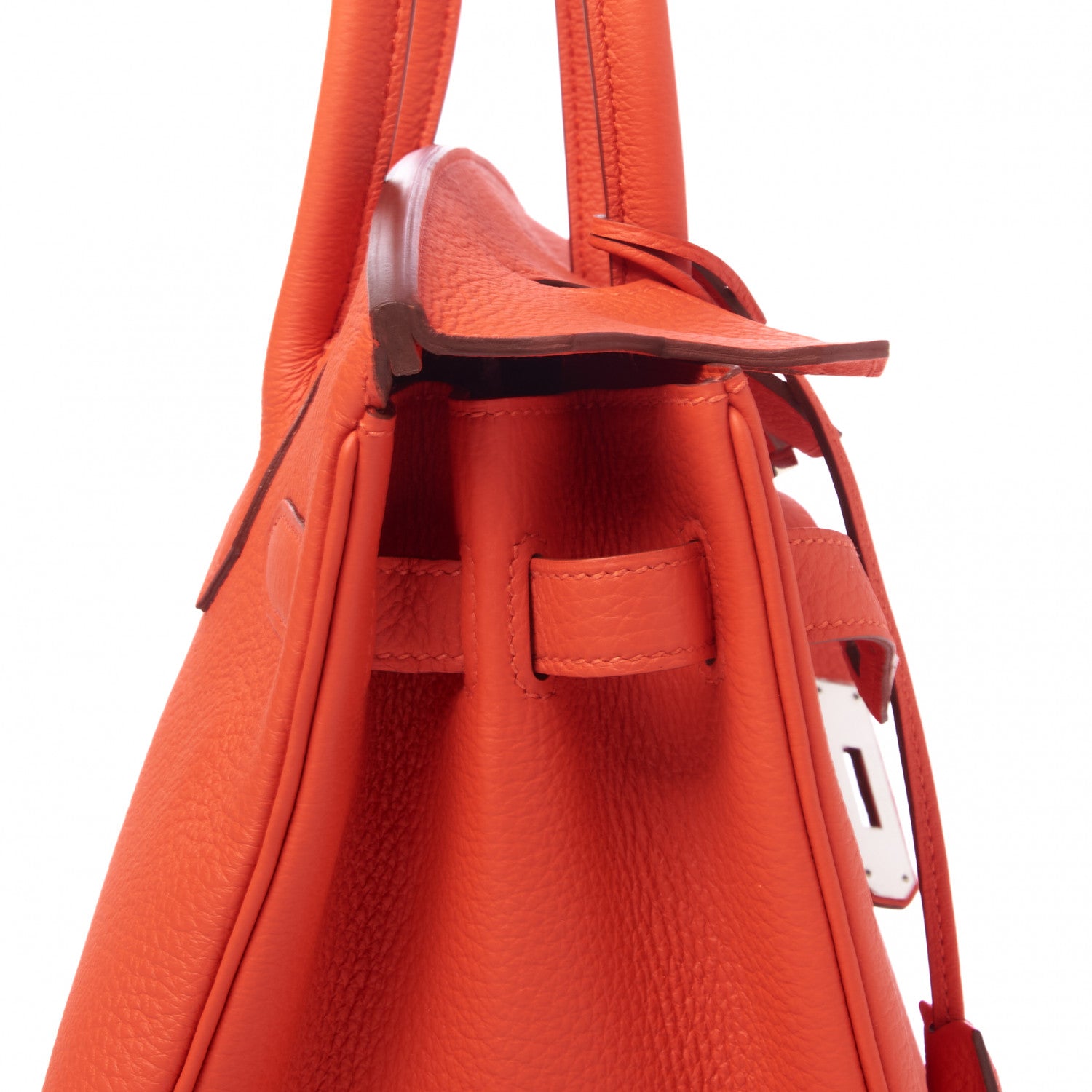 Hermes Togo Birkin 30 Capucine 12 of 31