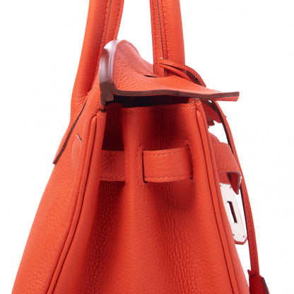 Hermes Togo Birkin 30 Capucine 12 of 31