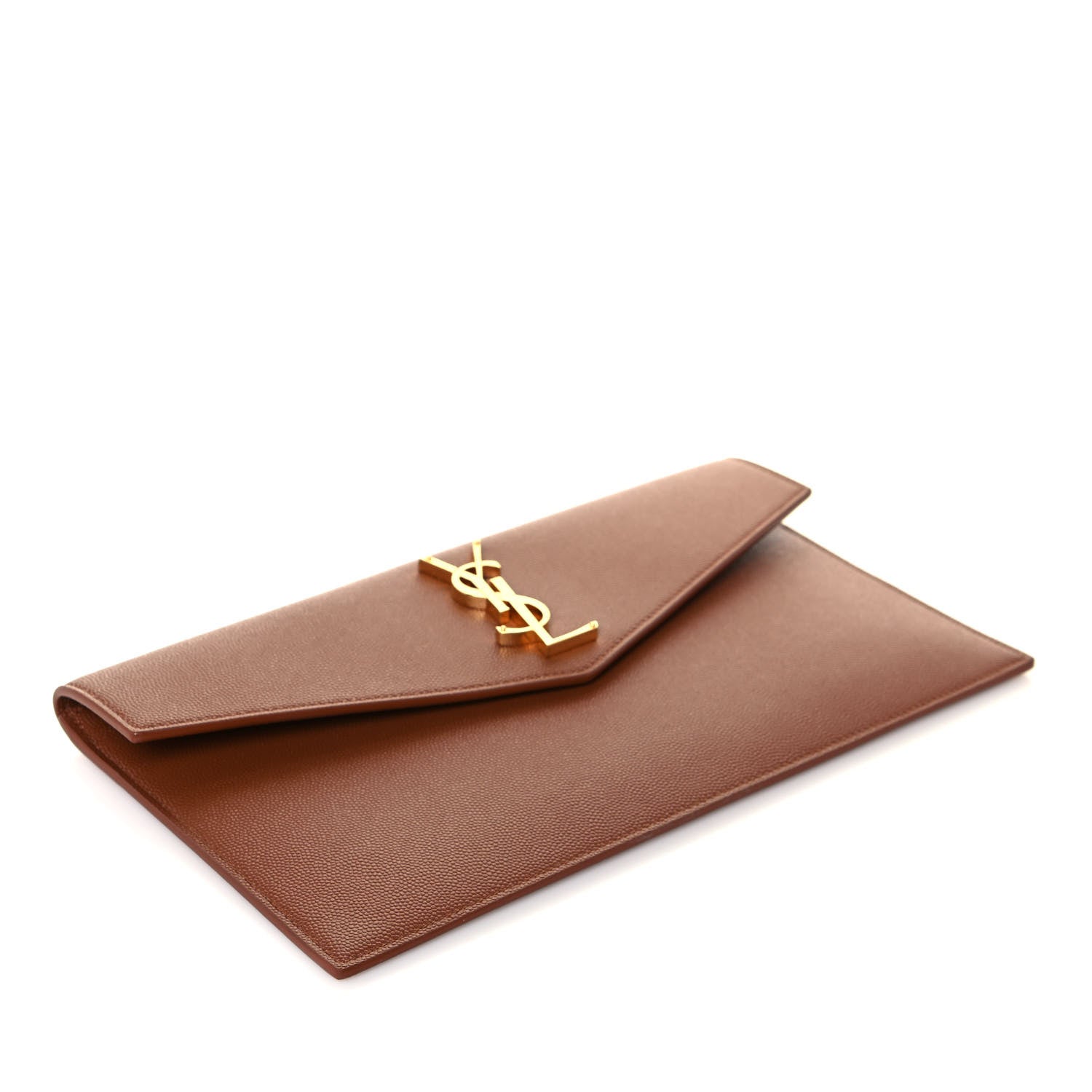 Saint Laurent Grain De Poudre Uptown Pouch Brick 4 of 14