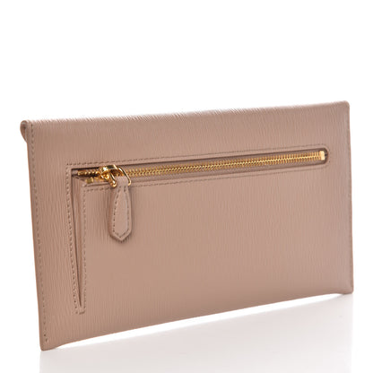 Prada Vitello Move Envelope Wallet Cammeo 3 of 10