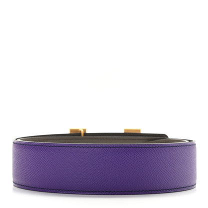 Hermes Epsom 38mm Constance H Belt 90 Crocus Etain 2 of 5