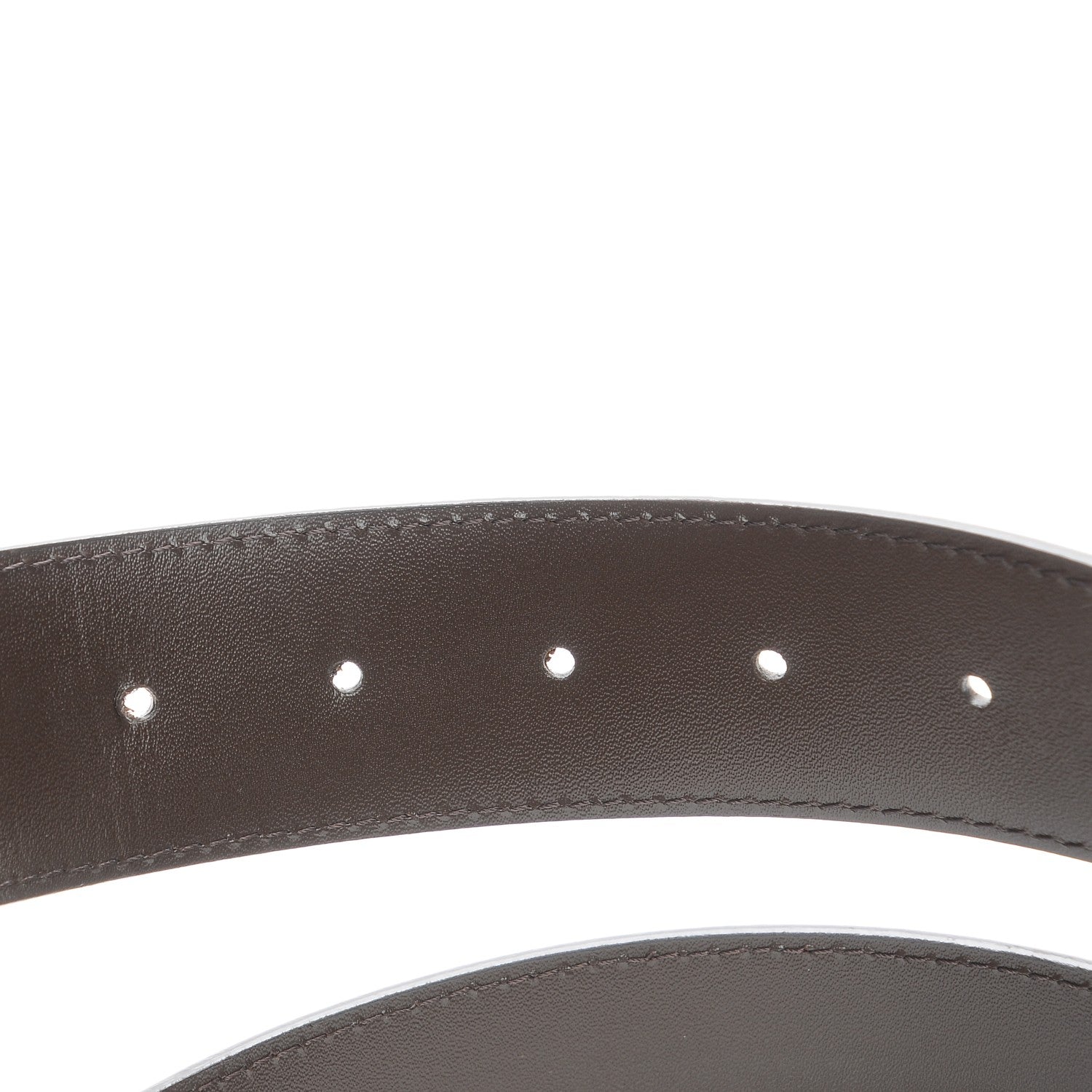Louis Vuitton Damier Ebene 40mm LV Initiales Belt 95 38 9 of 10