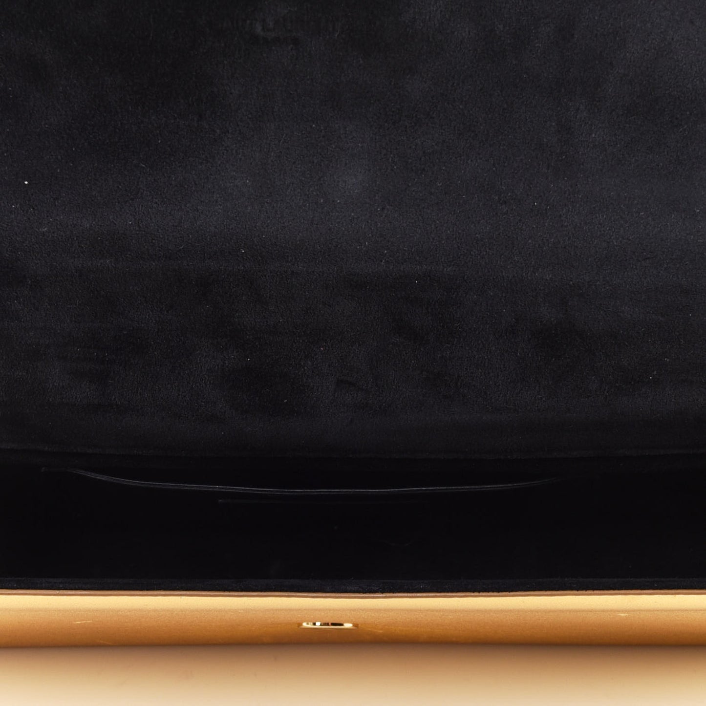Metallic Calfskin Monogram Cassandre Clutch Ciad