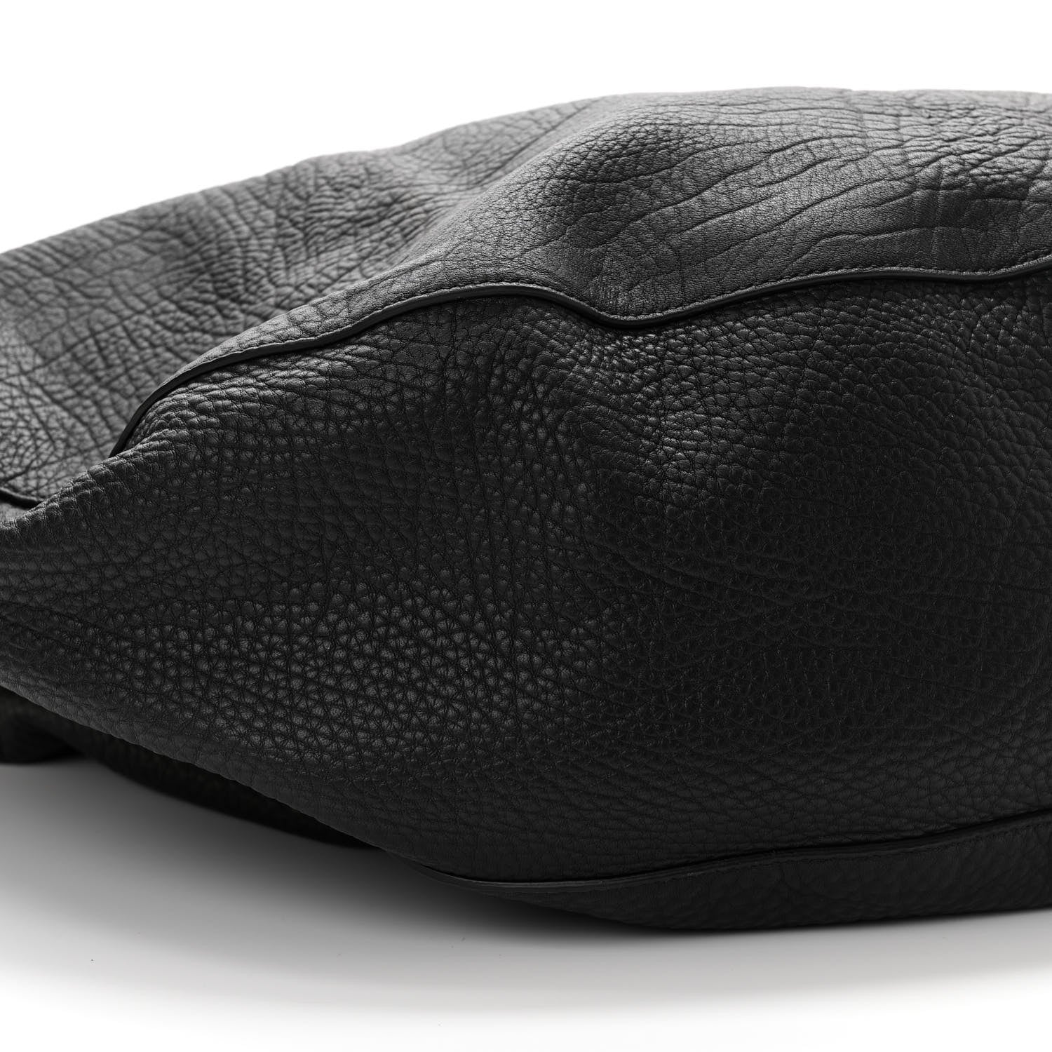 Burberry Calfskin Large Knight Bag Black 8 of 9