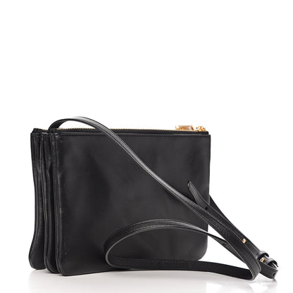 Celine Lambskin Small Trio Crossbody Bag Black 2 of 10