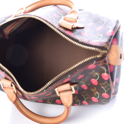 Louis Vuitton Monogram Cerises Speedy 25 5 of 10