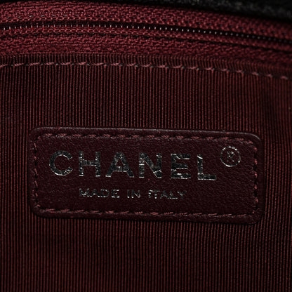 Chanel Goatskin Ombre Faded Quilted Large Boy Flap Grey 6 of 16