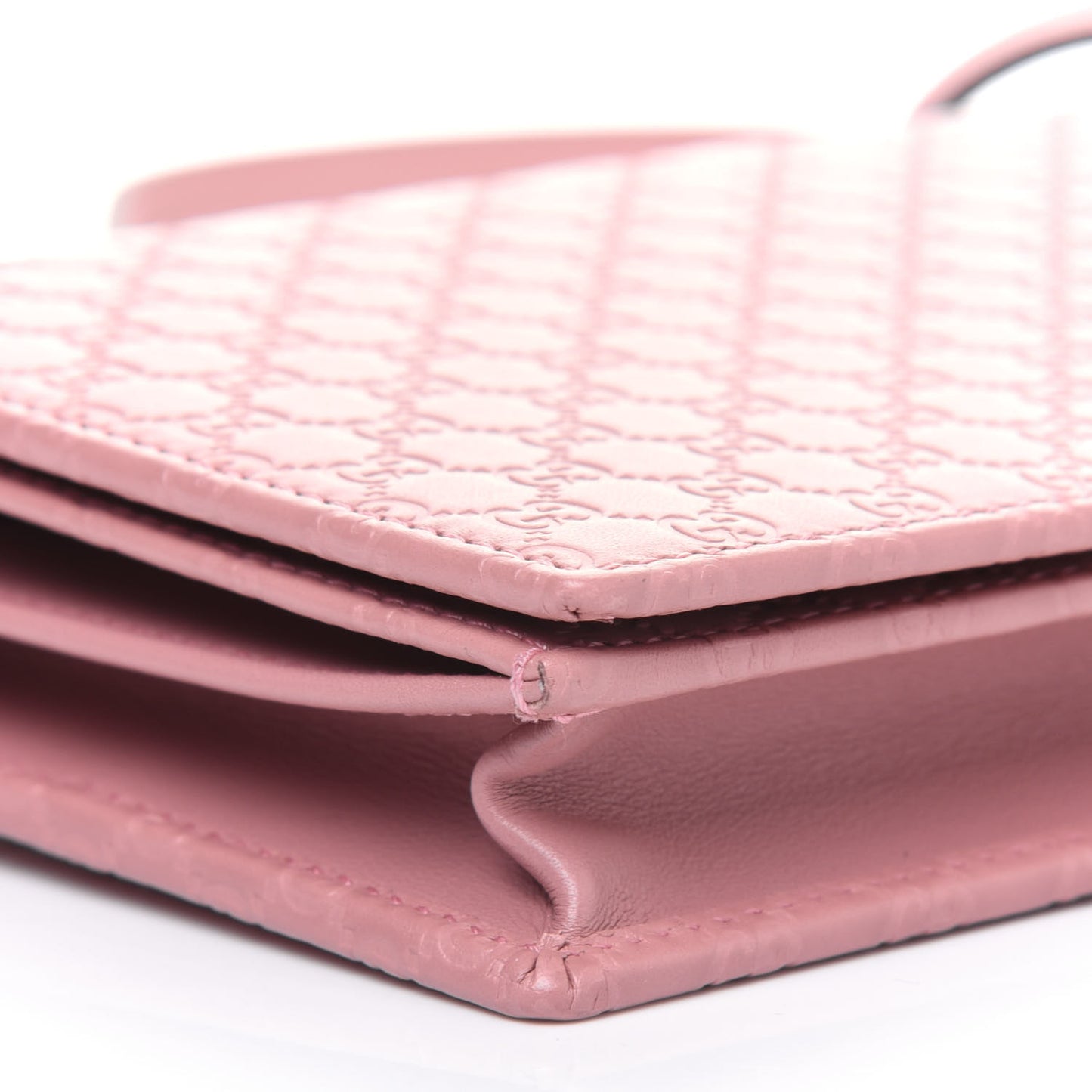 Microguccissima Crossbody Wallet Soft Pink