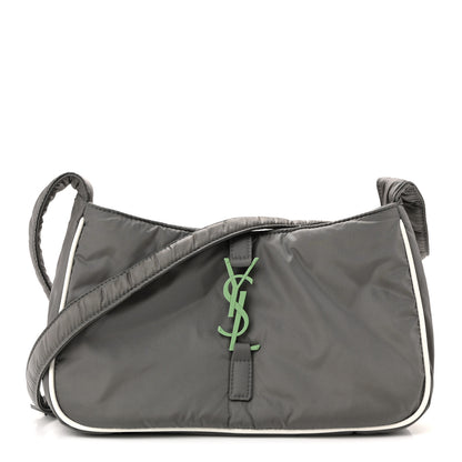 Saint Laurent Econyl Nylon Le 5 A 7 Hobo Grey 1 of 11