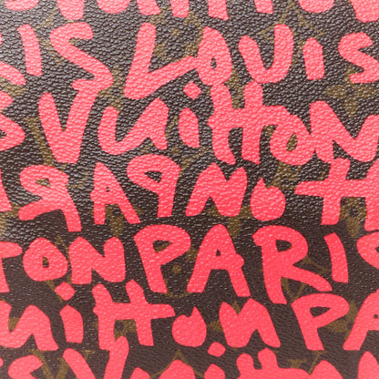 Louis Vuitton Monogram Graffiti Speedy 30 Fuchsia 9 of 13