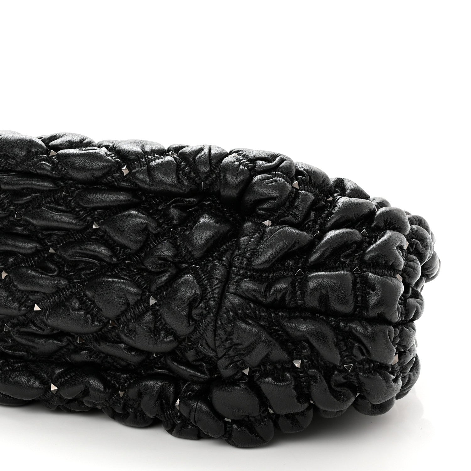 Valentino Garavani Nappa Spikeme Hobo Bag Black 9 of 9