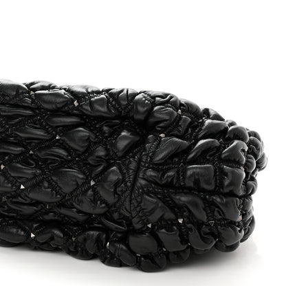 Valentino Garavani Nappa Spikeme Hobo Bag Black 9 of 9