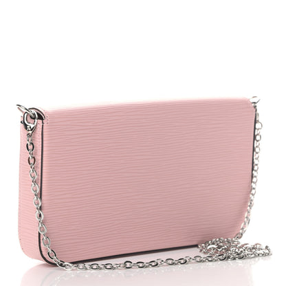 Louis Vuitton Epi Pochette Felicie Rose Ballerine 3 of 7
