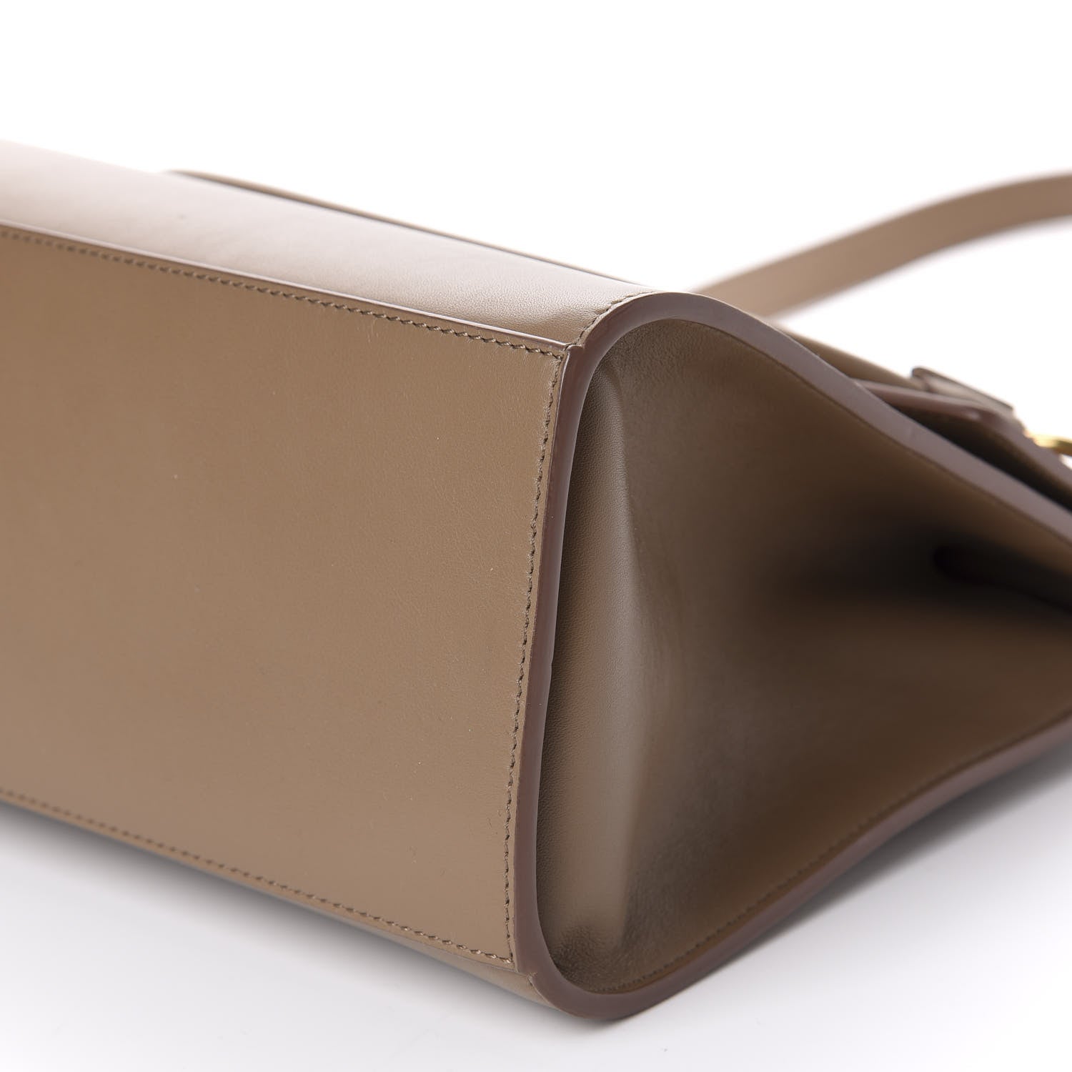 Givenchy Calfskin Large Whip Top Handle Shoulder Bag Taupe 7 of 12