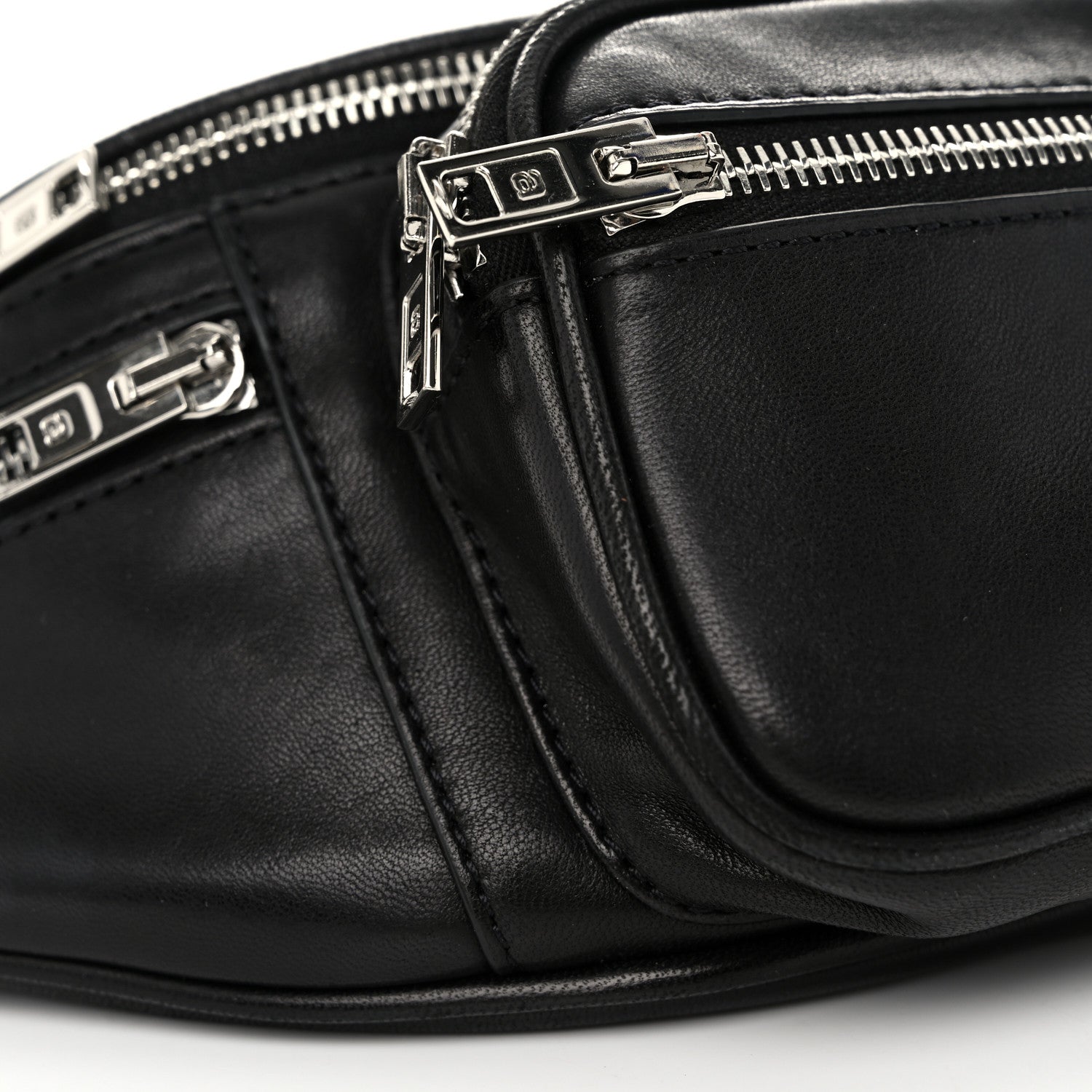 Alexander Wang Lambskin Attica Belt Bag Black 8 of 11