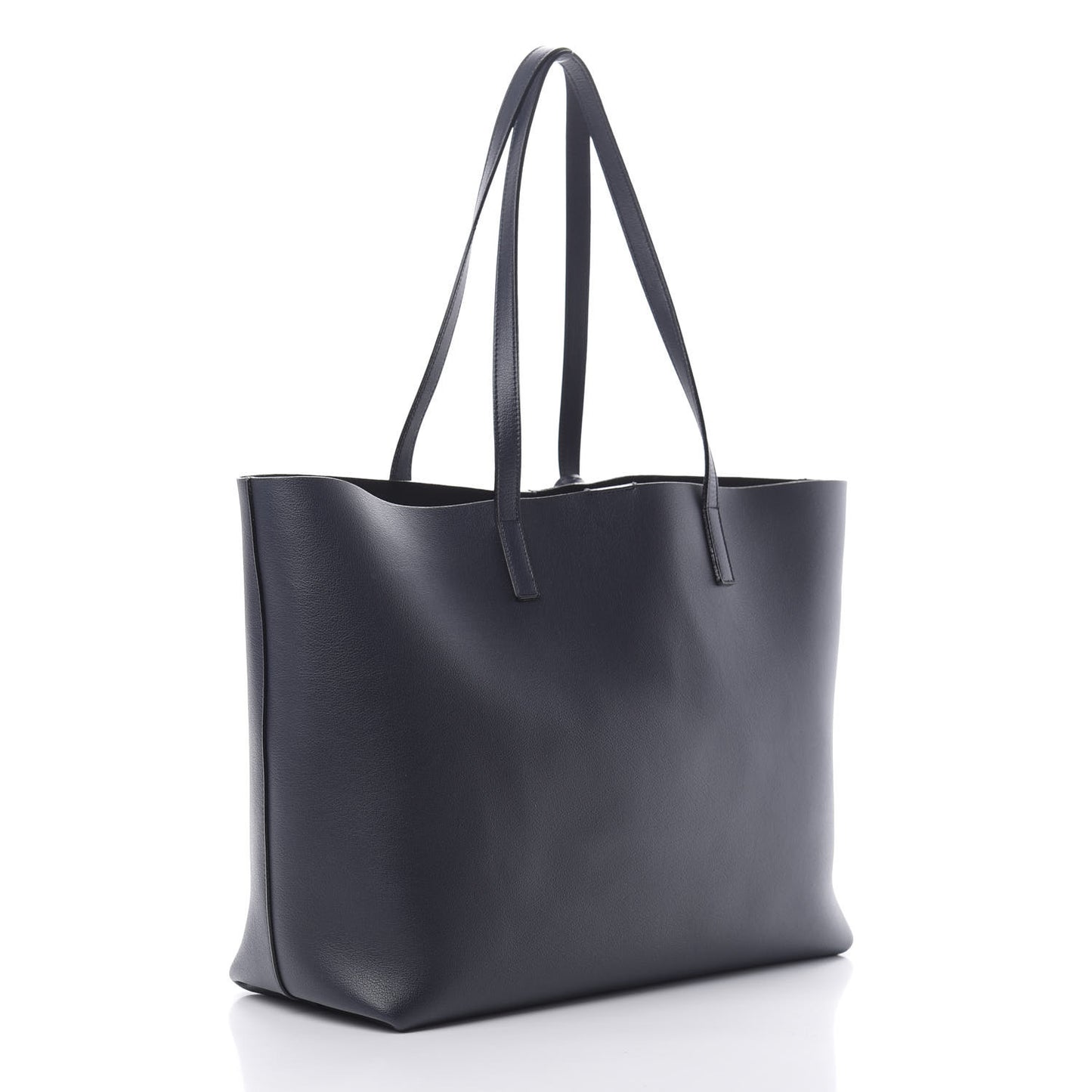 Calfskin Large Shopping Tote Navy
