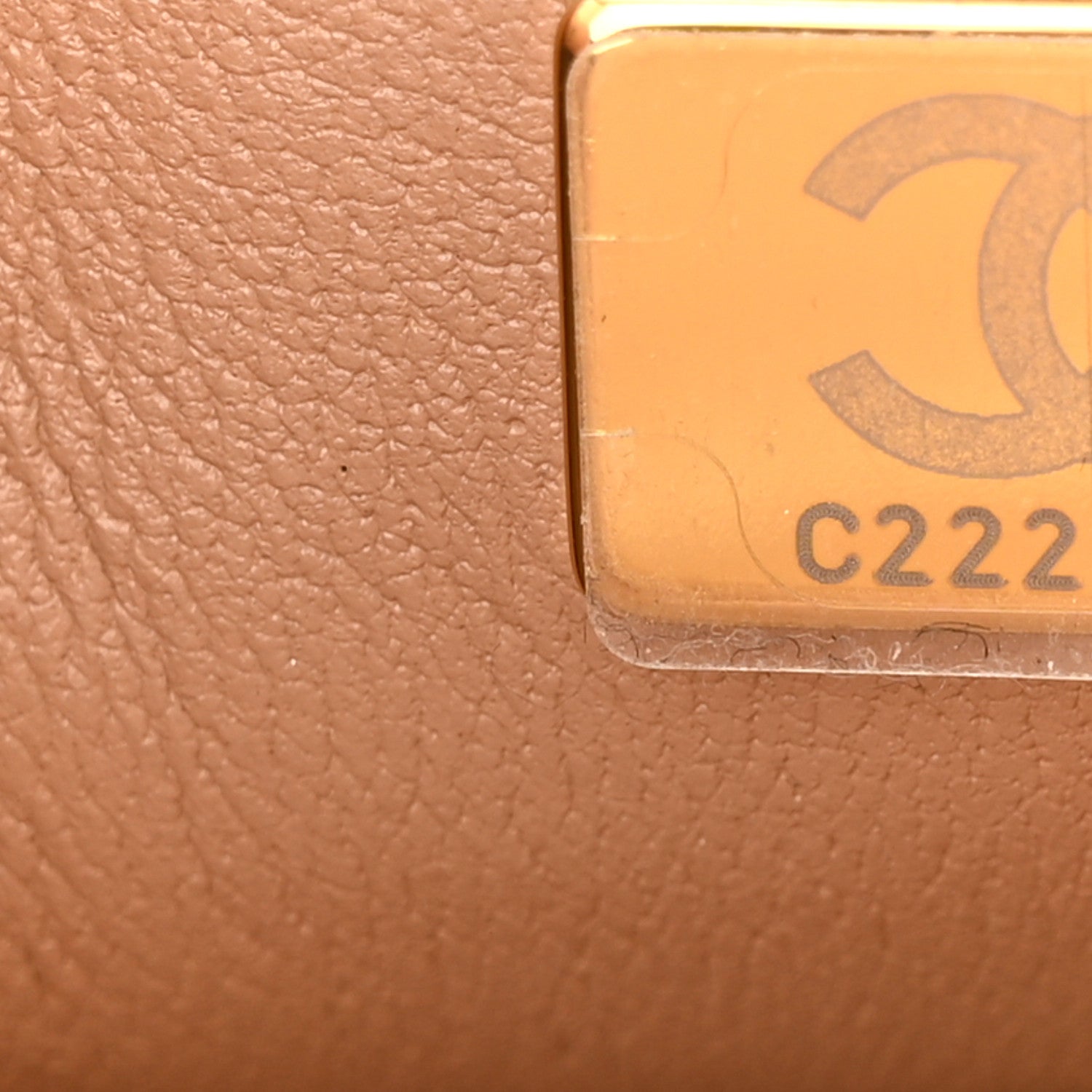 Chanel Caviar Quilted Small Top Handle Flap Beige 7 of 12