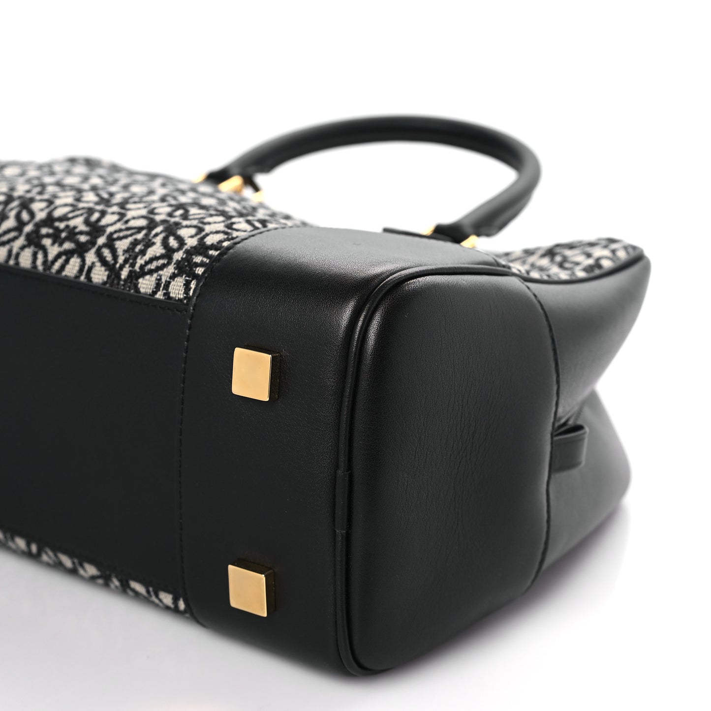Jacquard Anagram Calfskin Amazona 28 Black Navy