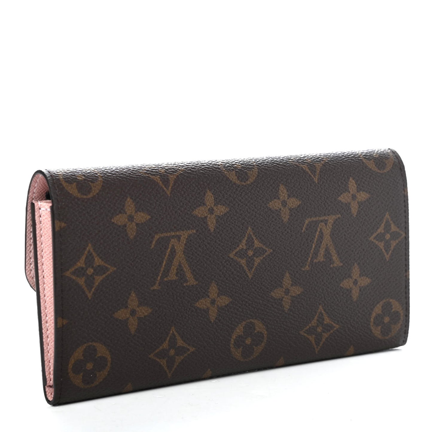 Monogram Emilie Wallet Rose Ballerine