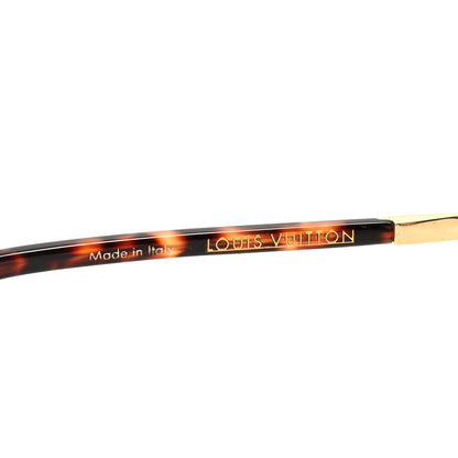 Louis Vuitton Acetate Round Sunglasses Z0837W Tortoise 5 of 7