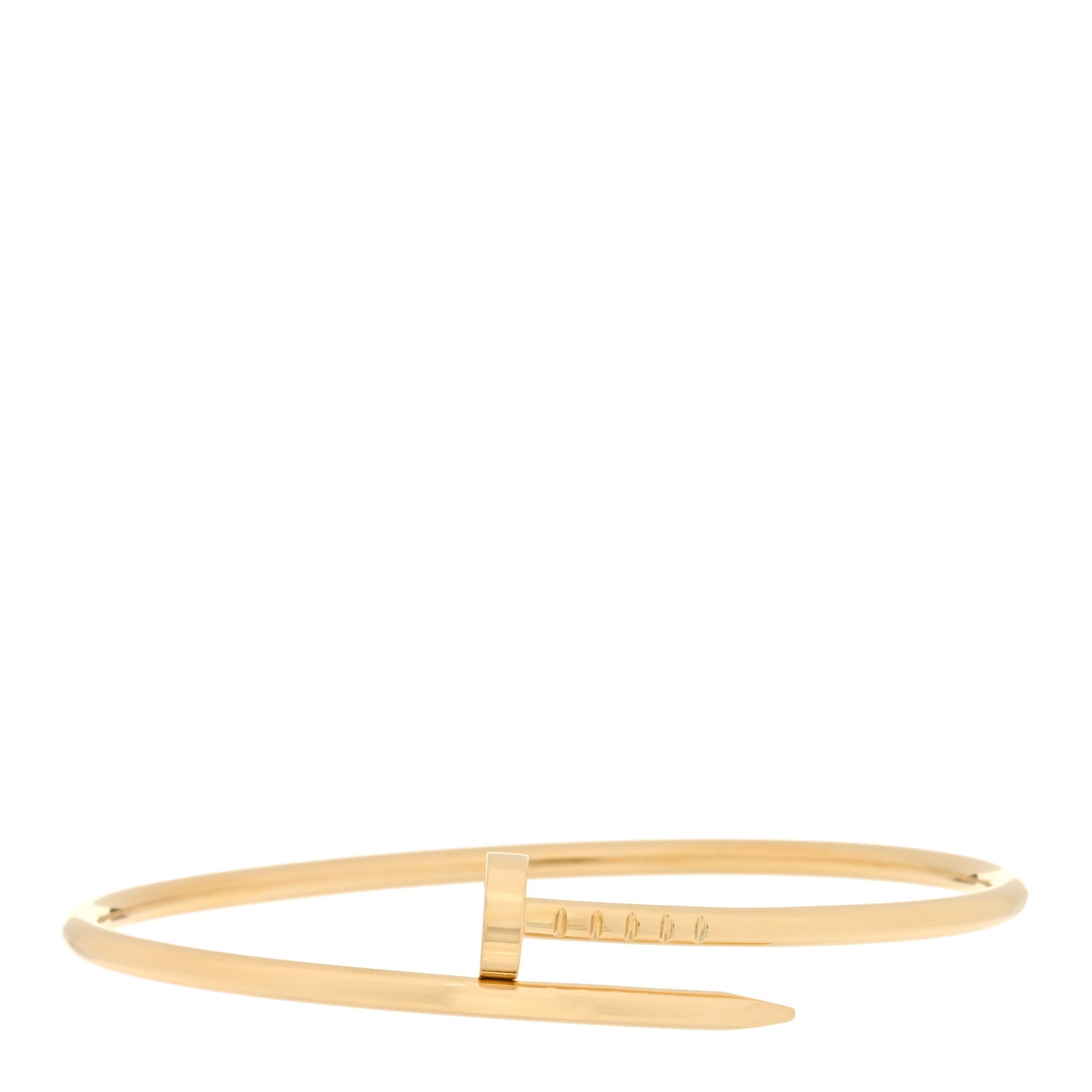 Cartier 18K Yellow Gold Small Juste Un Clou Bracelet 16 1 of 4