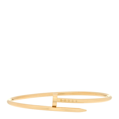 Cartier 18K Yellow Gold Small Juste Un Clou Bracelet 16 1 of 4