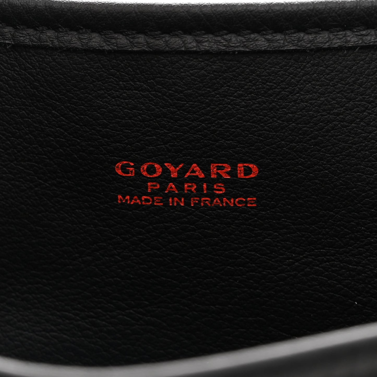 Goyardine Reversible Mini Anjou Black