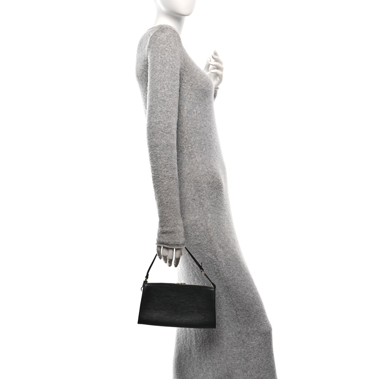 Epi Pochette Accessories 24 Black