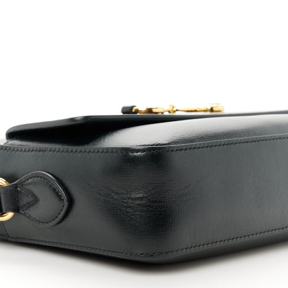 Gucci Textured Calfskin Small Horsebit 1955 Shoulder Bag Black 10 of 11