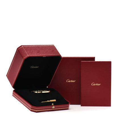 Cartier 18K Yellow Gold Small LOVE Bracelet 16 5 of 5