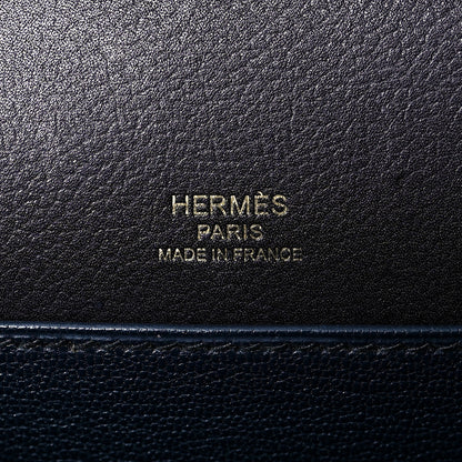 Hermes Evergrain Mini Sac Roulis Bleu Indigo 5 of 10