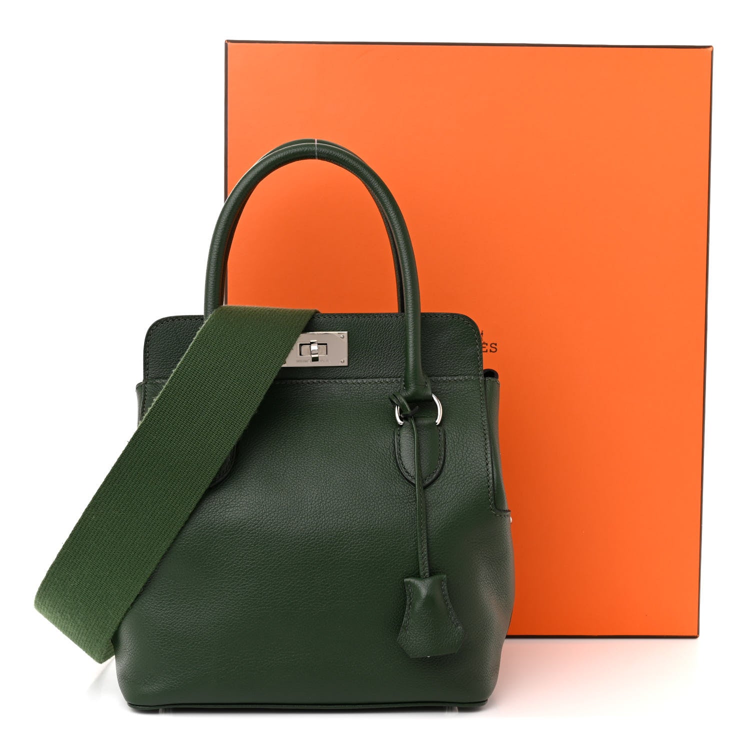 Hermes Evercolor Toolbox 20 Vert Anglais 1611561 – FASHIONPHILE