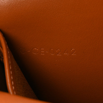 Celine Triomphe Canvas Lambskin Wallet On Strap Tan 8 of 12