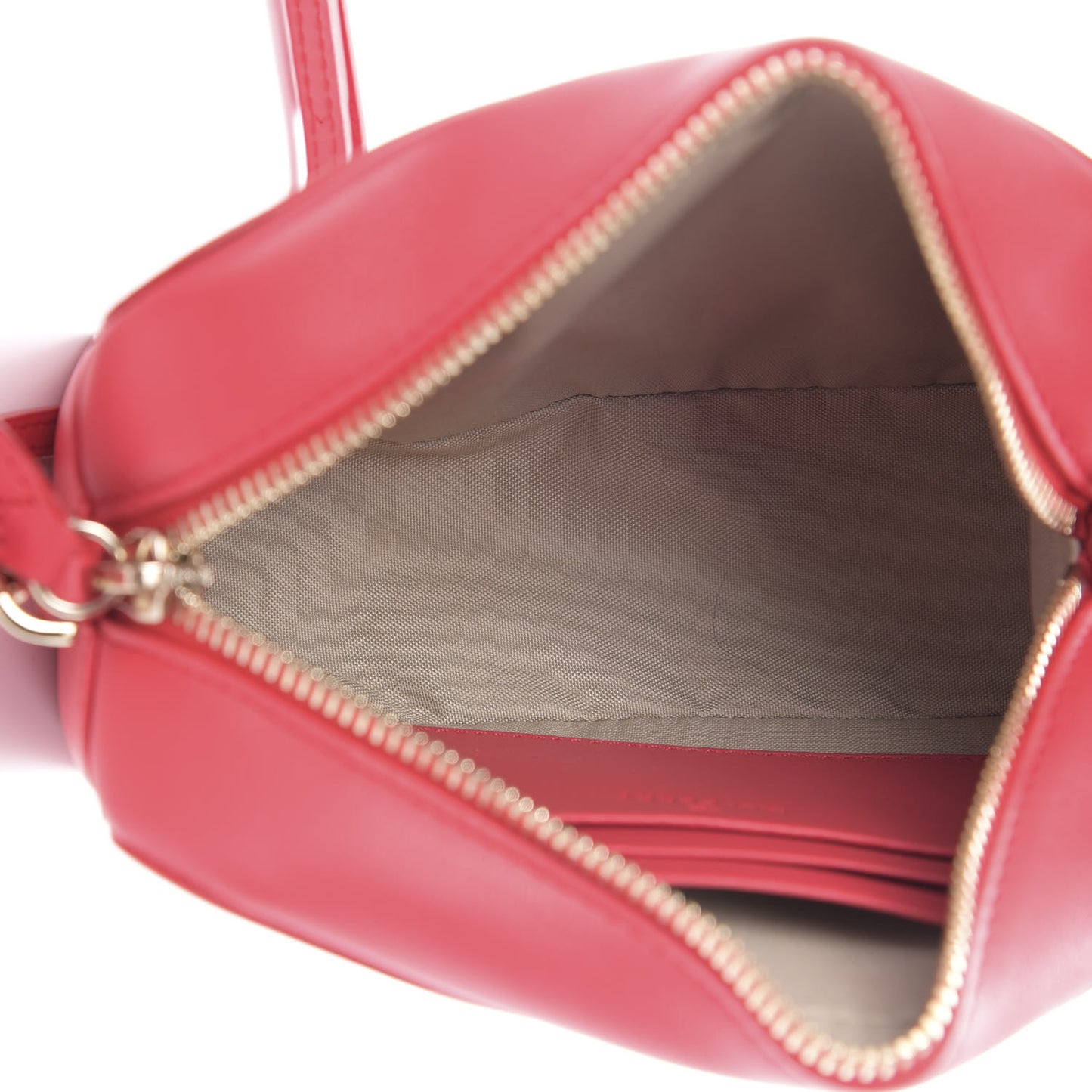 Calfskin Nappa Blossom Pochette With Strap Hibiscus
