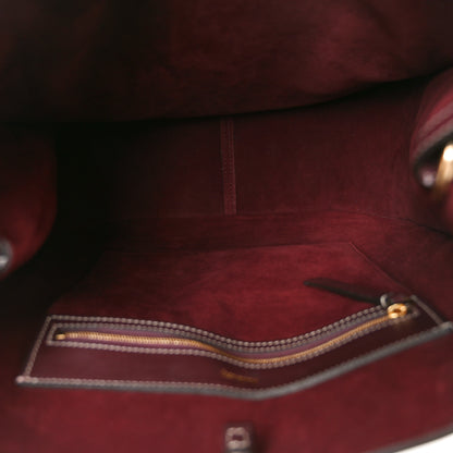 Mulberry Silky Calfskin Amberley Hobo Burgundy 5 of 9