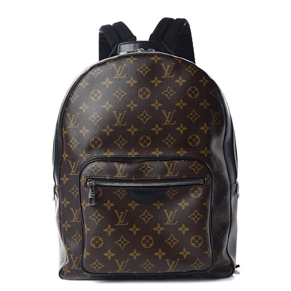 Louis Vuitton Monogram Macassar Josh Backpack 1 of 13