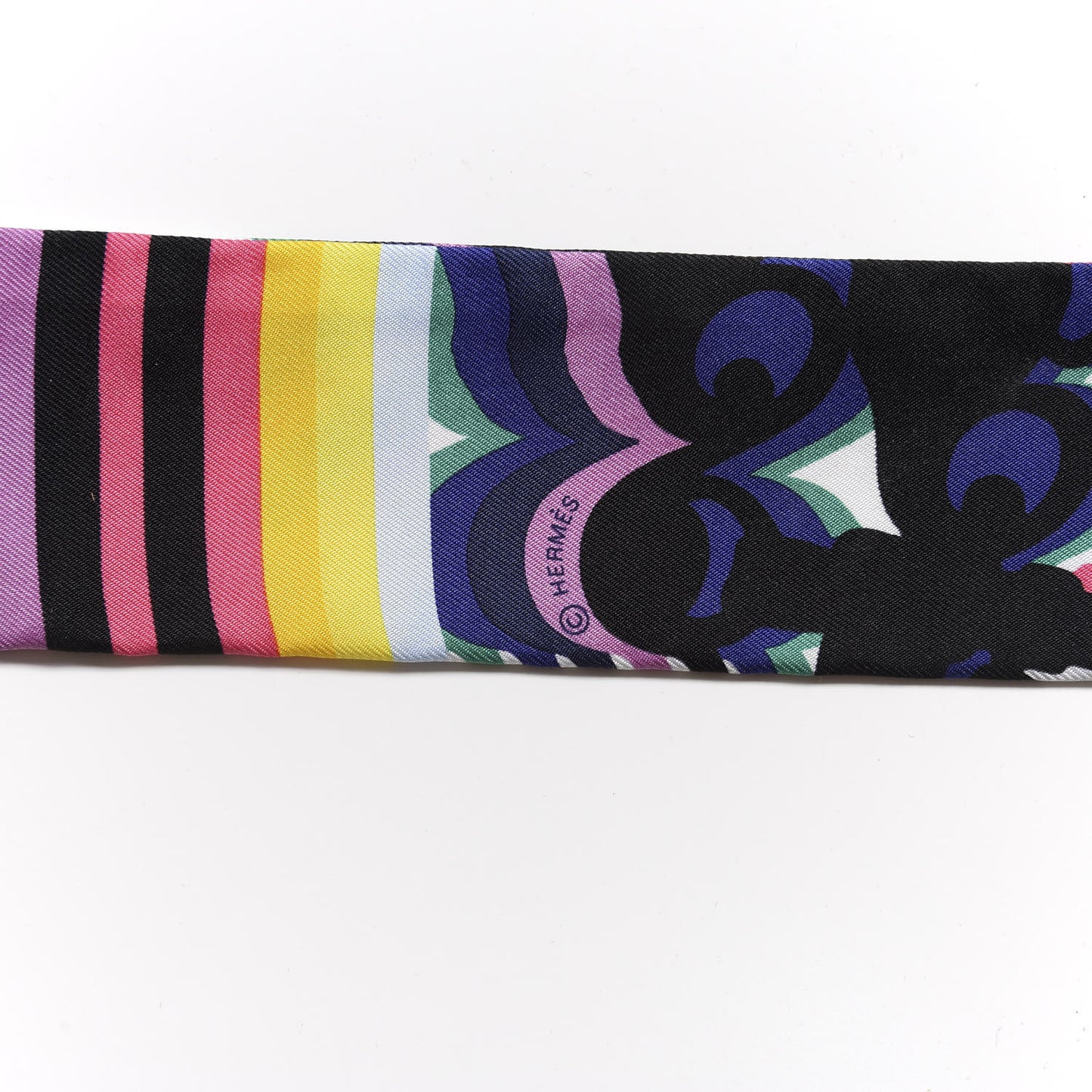 Silk Brides De Gala Shadow Twilly Black Jaune Multicolor