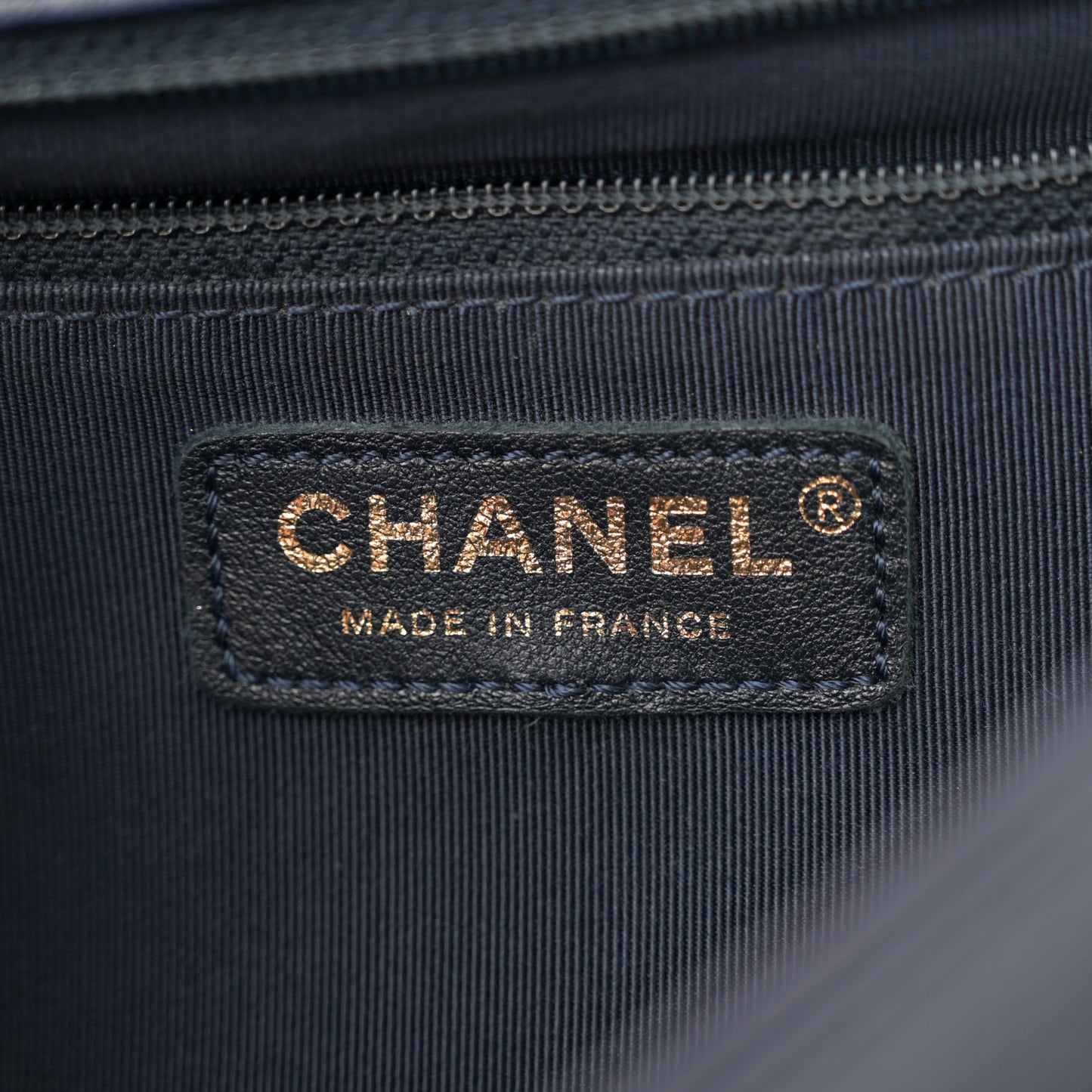 Lambskin Quilted New Medium Boy Flap Dark Navy Blue