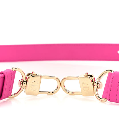 Christian Dior Calfskin Adjustable Strap Pink 3 of 4