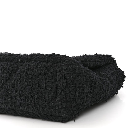Chanel Tweed Quilted Medium Chanel 19 Flap Black 9 of 9