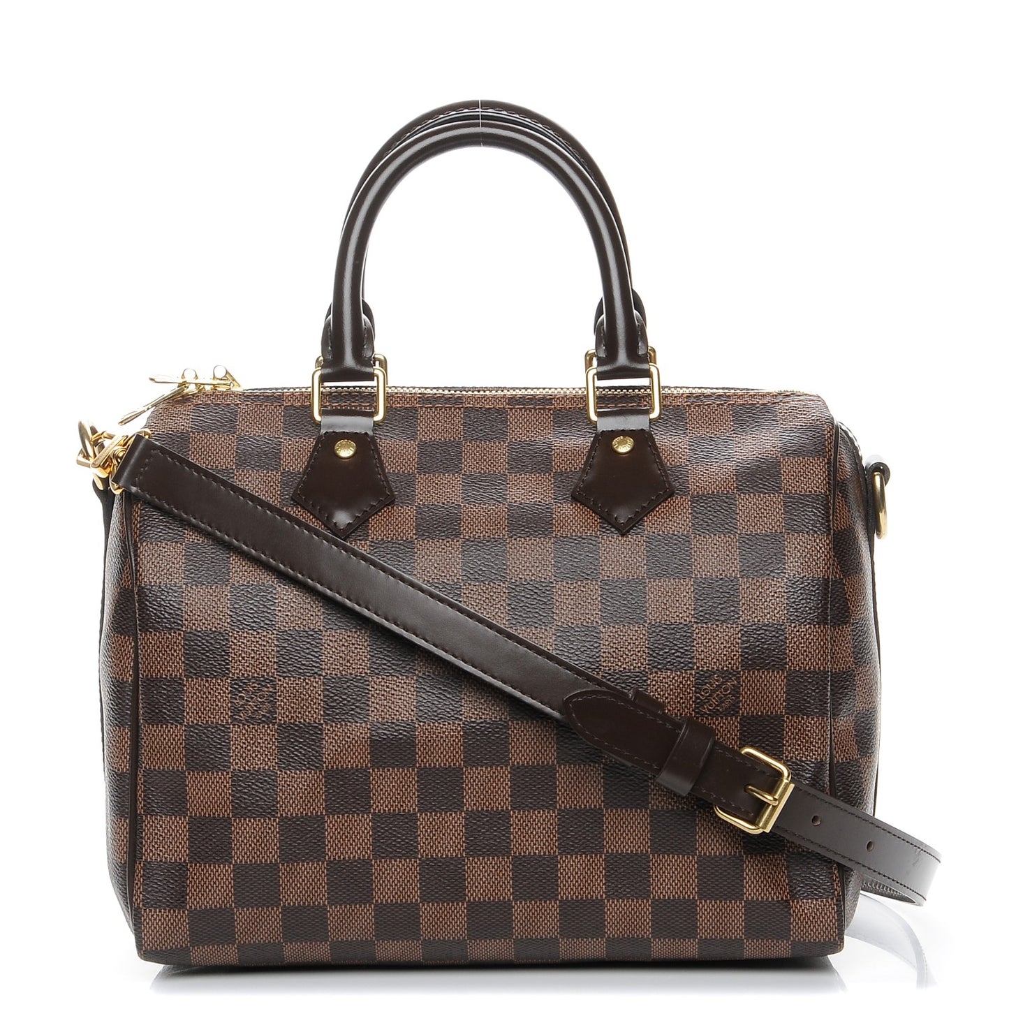 Damier Ebene Speedy Bandouliere 25