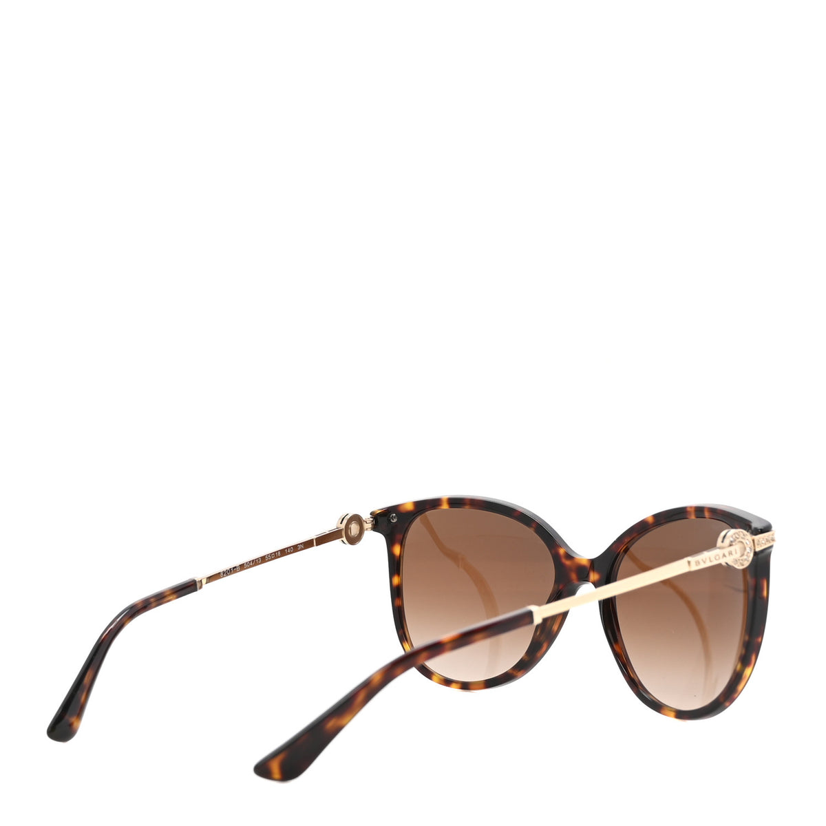Bulgari Metal Sunglasses 8201 Tortoise Gold 4 of 7