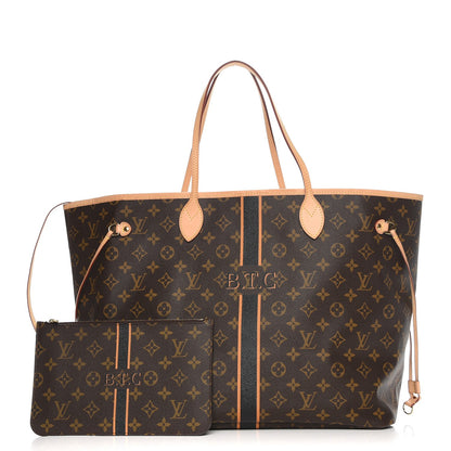 Louis Vuitton Monogram My LV Heritage Neverfull GM Orange Black 1 of 8