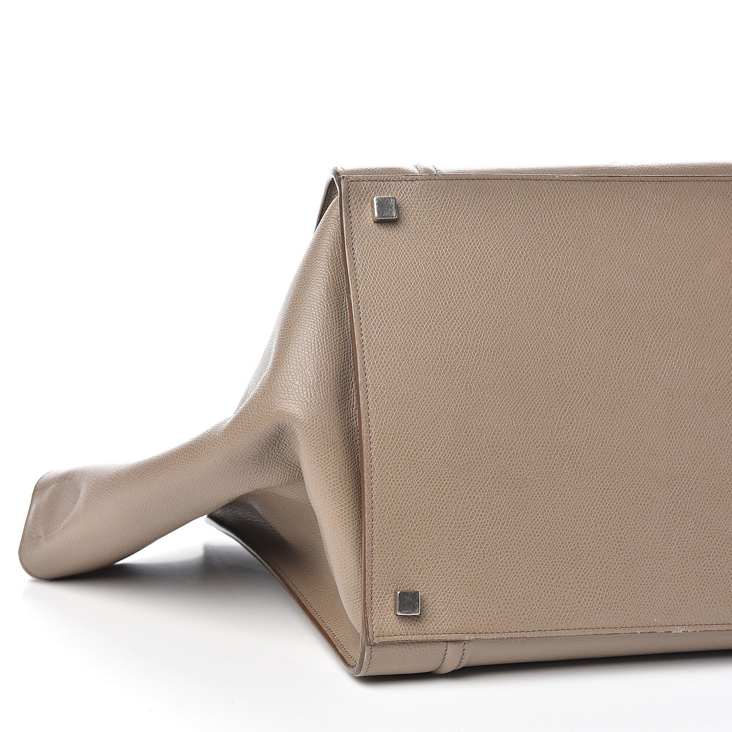 Grained Calfskin Medium Phantom Luggage Taupe
