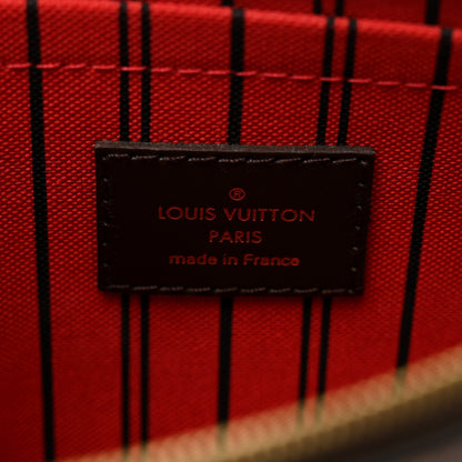 Louis Vuitton Damier Ebene Neverfull MM GM Pochette 6 of 7